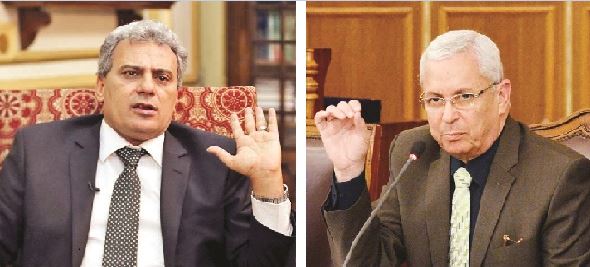 الدكتور سيد عبد الخالق والدكتور جابر جاد نصار